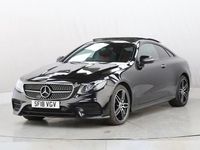 Used Mercedes E220 AMG Line Premium Plus 2018 Black Coupe