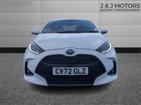 Used Toyota Yaris Hybrid Design 2022 White Hatchback