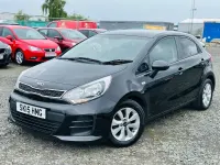 Used Kia Rio 2015 Black Hatchback
