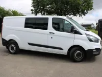 Used Ford Transit Custom 130 HP (95 kW) 2021 White Van