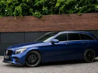 Used Mercedes C220 AMG Line Premium Plus 2019 Blue Estate