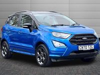 Used Ford Ecosport ST-Line 125 HP (91 kW) 2020 Desert island blue SUV