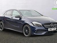Used Mercedes A220 AMG Line Premium Plus 177 HP (130 kW) 2017 Blue Hatchback