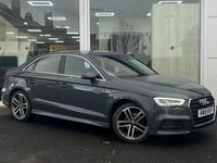 Używany Audi A3 S-Line 150 KM (110 kW) 2019 Szary Sedan/Limuzyna