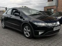 Used Honda Civic EX 2009 Black Hatchback