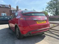 Used Honda Civic SE 2008 Red Hatchback