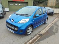 Used Peugeot 107 68 HP (50 kW) 2010 Blue Hatchback