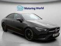 Used Mercedes CLA180 AMG line 136 HP (100 kW) 2022 Black Sedan