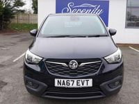 Used Vauxhall Crossland X S 99 HP (72 kW) 2017 Blue SUV