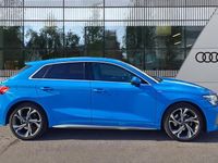 Used Audi A3 Sportback S-Line 2022 Blue Hatchback