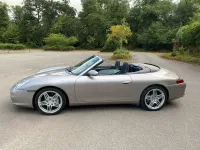 Used Porsche 911 320 HP (235 kW) 2002 Silver Cabriolet
