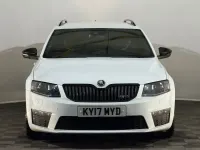 Used Skoda Octavia vRS 185 HP (136 kW) 2017 White Estate