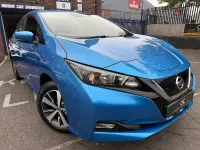 Used Nissan Leaf Acenta 110 kW (150 HP) 2021 Blue Hatchback