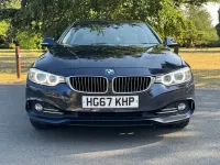 Used BMW 420 Coupé Luxury Line 184 HP (135 kW) 2017 Blue Coupe