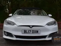 Used Tesla Model S Performance 443 kW (603 HP) 2017 White Hatchback