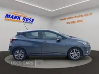 Usado Nissan Micra Acenta 90 HP (66 kW) 2017 Cinzento Citadino