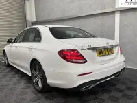 Used Mercedes E220 AMG line 194 HP (142 kW) 2017 White Sedan