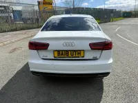 Używany Audi A6 S-Line 190 KM (139 kW) 2018 Biały Sedan/Limuzyna