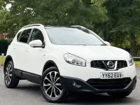Used Nissan Qashqai N-TEC 110 HP (80 kW) 2012 White SUV