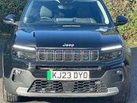 Used Jeep Avenger 114 kW (156 HP) 2023 Black SUV