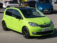 Used Skoda Citigo Colour Edition 60 HP (44 kW) 2018 Green Hatchback