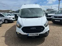 Used Ford Transit Custom 105 HP (77 kW) 2019 White Van
