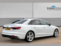 Used Audi A4 S-Line 204 HP (150 kW) 2022 White Sedan