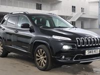 Used Jeep Cherokee Overland 200 HP (147 kW) 2018 Black SUV