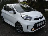 Used Kia Picanto 84 HP (61 kW) 2016 White Hatchback