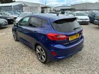 Used Ford Fiesta ST-Line 140 HP (102 kW) 2017 Blue Hatchback