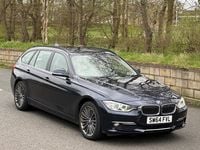 Used BMW 320 Luxury Line 2014 Blue Estate