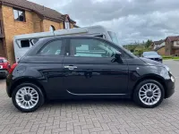Used Fiat 500 Pop Star 69 HP (50 kW) 2017 Black Hatchback
