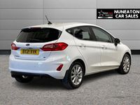 Used Ford Fiesta Titanium 125 HP (91 kW) 2021 White Hatchback