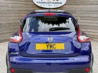 Used Nissan Juke Acenta 115 HP (84 kW) 2016 Blue SUV