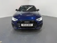 Used Audi A4 Black Edition 150 HP (110 kW) 2021 Blue Sedan