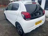 Used Peugeot 108 Allure 68 HP (50 kW) 2017 White Hatchback