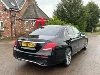 Used Mercedes E220 AMG line 194 HP (142 kW) 2018 Black Sedan