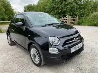 Used Fiat 500 Pop Star 69 HP (50 kW) 2016 Black Hatchback