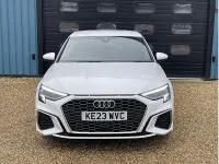 Used Audi A3 S-Line 110 HP (80 kW) 2023 White Sedan