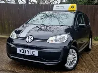 Used VW up! move up! 60 HP (44 kW) 2017 Black Hatchback