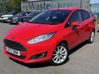 Used Ford Fiesta Titanium 2017 Red Hatchback