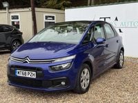 Used Citroën C4 PureTech 130 HP (95 kW) 2018 Blue MPV