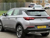 Used Vauxhall Grandland X Sport 130 HP (95 kW) 2018 Grey SUV