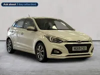 Used Hyundai i20 SE 84 HP (61 kW) 2020 White Hatchback