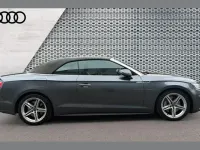 Used Audi A5 Cabriolet S-Line 248 HP (182 kW) 2017 Grey Cabriolet