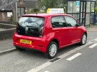Used VW up! move up! 60 HP (44 kW) 2019 Red Hatchback