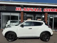 Used Nissan Juke Acenta Premium 116 HP (85 kW) 2014 White SUV