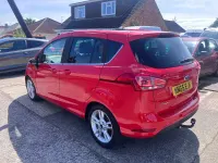 Used Ford B-MAX Titanium X 105 HP (77 kW) 2015 Red MPV