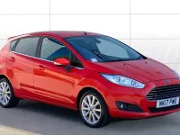 Used Ford Fiesta Titanium 75 HP (55 kW) 2017 Red Hatchback