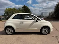 Used Fiat 500 Lounge 69 HP (50 kW) 2012 White Hatchback